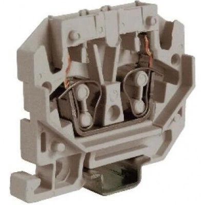 ДКС HPP.2GR, мини зажим, проходной 2,5 кв.мм серый ZHP170GR-RET DKC