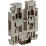 ДКС RN.2/4GR, проходной зажим 2,5 кв.мм серый ZRN500GR-RET DKC