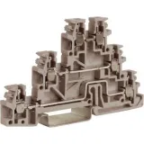 ДКС TLD.2, 3 уровневый проходной зажим бежевый 2,5 кв.мм (замена на DKIDR-1.5) ZTL200 DKC